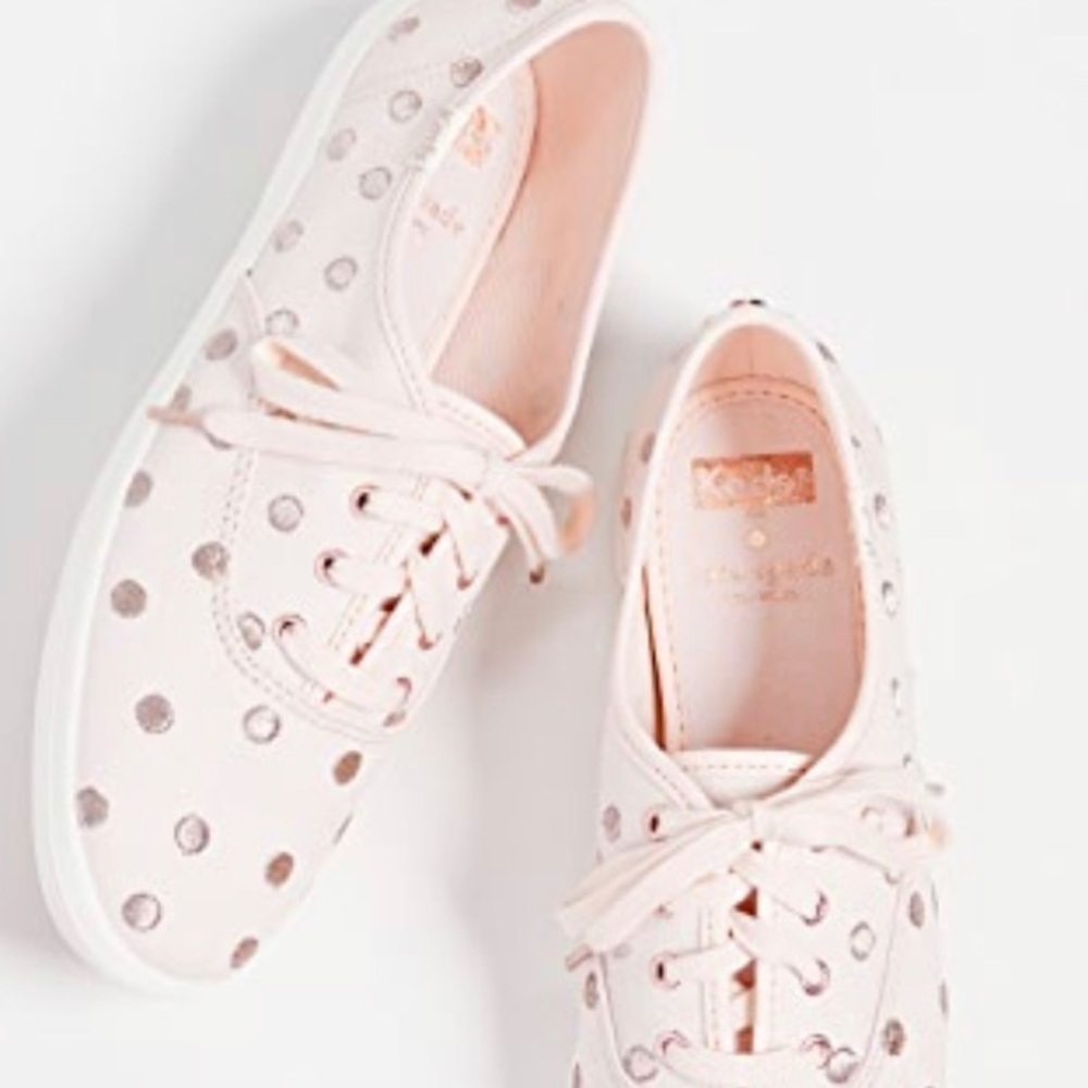 Keds for Kate Spade Champion Dancing Dot Pink NWT
